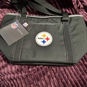 Steelers Black Cooler Tote Bag